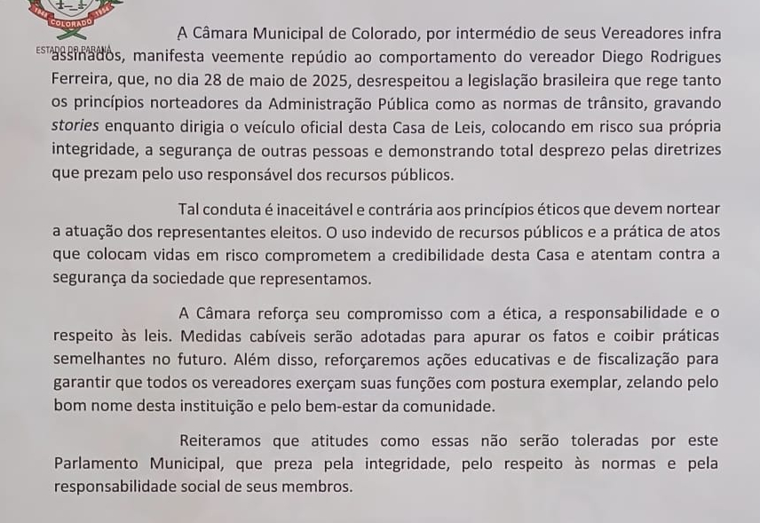 NOTA OFICIAL 