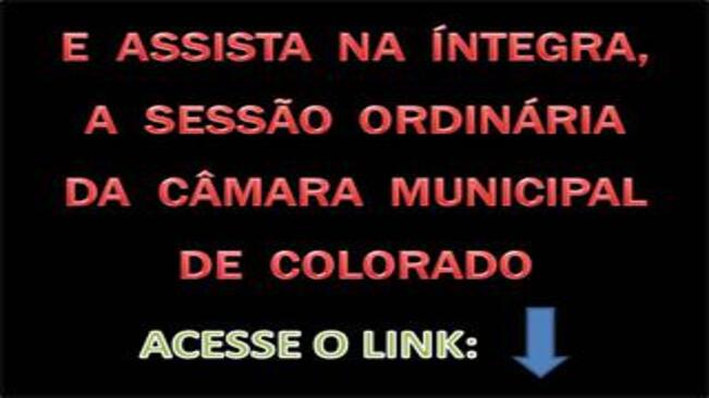 VÍDEO: SESSÃO ORDINÁRIA DO DIA 10.09.2018