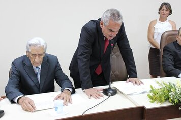 Foto - Após juramento ao povo, Vereadores, Prefeito e Vice-Prefeito tomam posse em Colorado