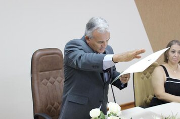 Foto - Após juramento ao povo, Vereadores, Prefeito e Vice-Prefeito tomam posse em Colorado